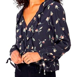 Paige floral blouse